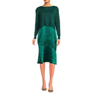 Sam Edelman 2-Piece Sweater & Slip Dress